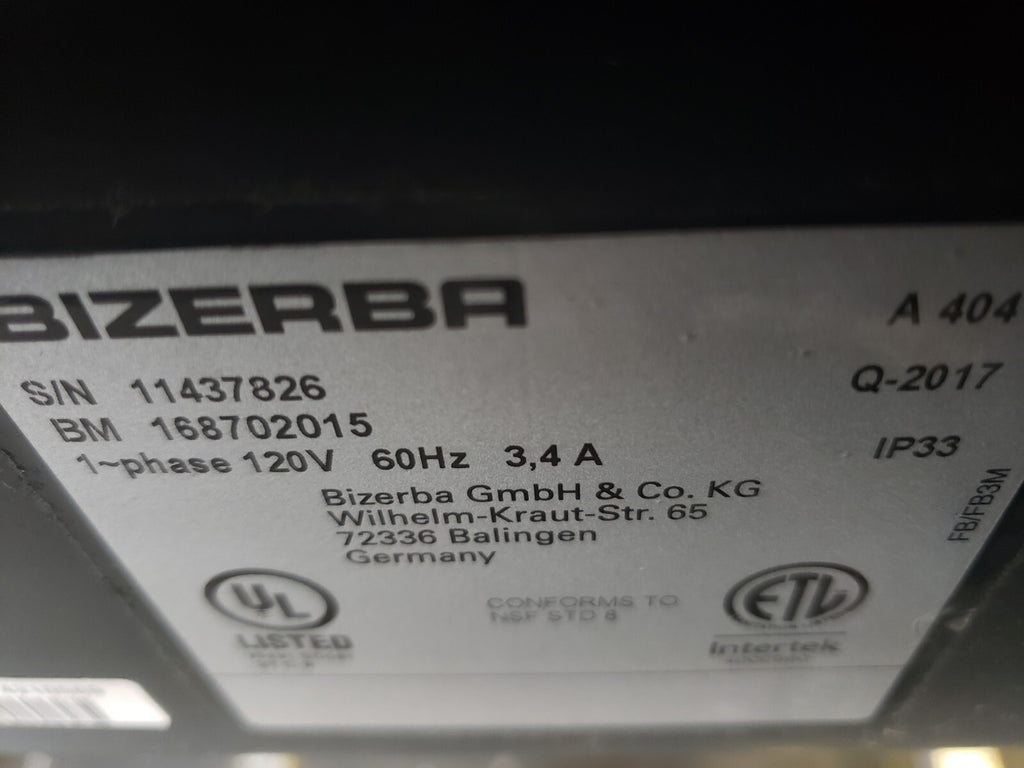 Bizerba Meat Slicer A404 DIGITAL AUTO SLICER