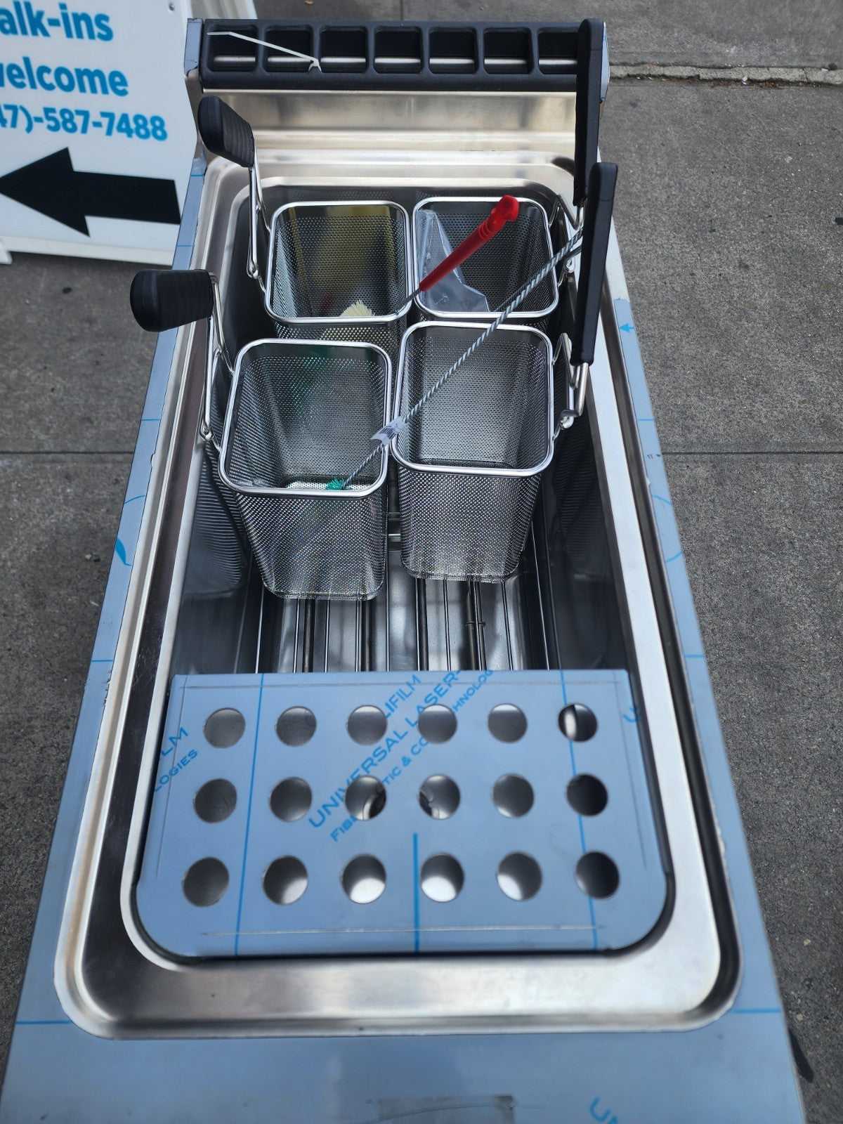 Arcobaleno APCA35 11 Gallon Electric Pasta Cooker with Automatic Water Refill - Brand New