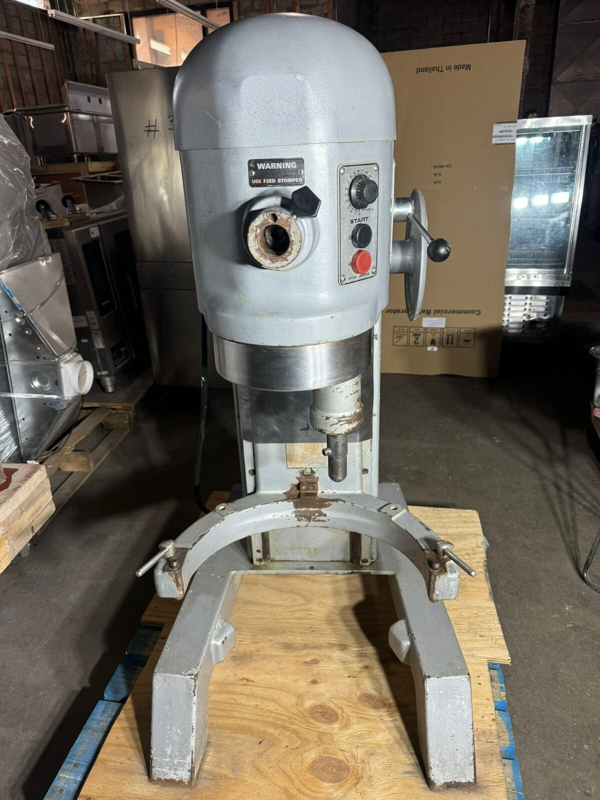 Hobart H600T 60 Quart Mixer Single PH with Timer, Very Good Condition