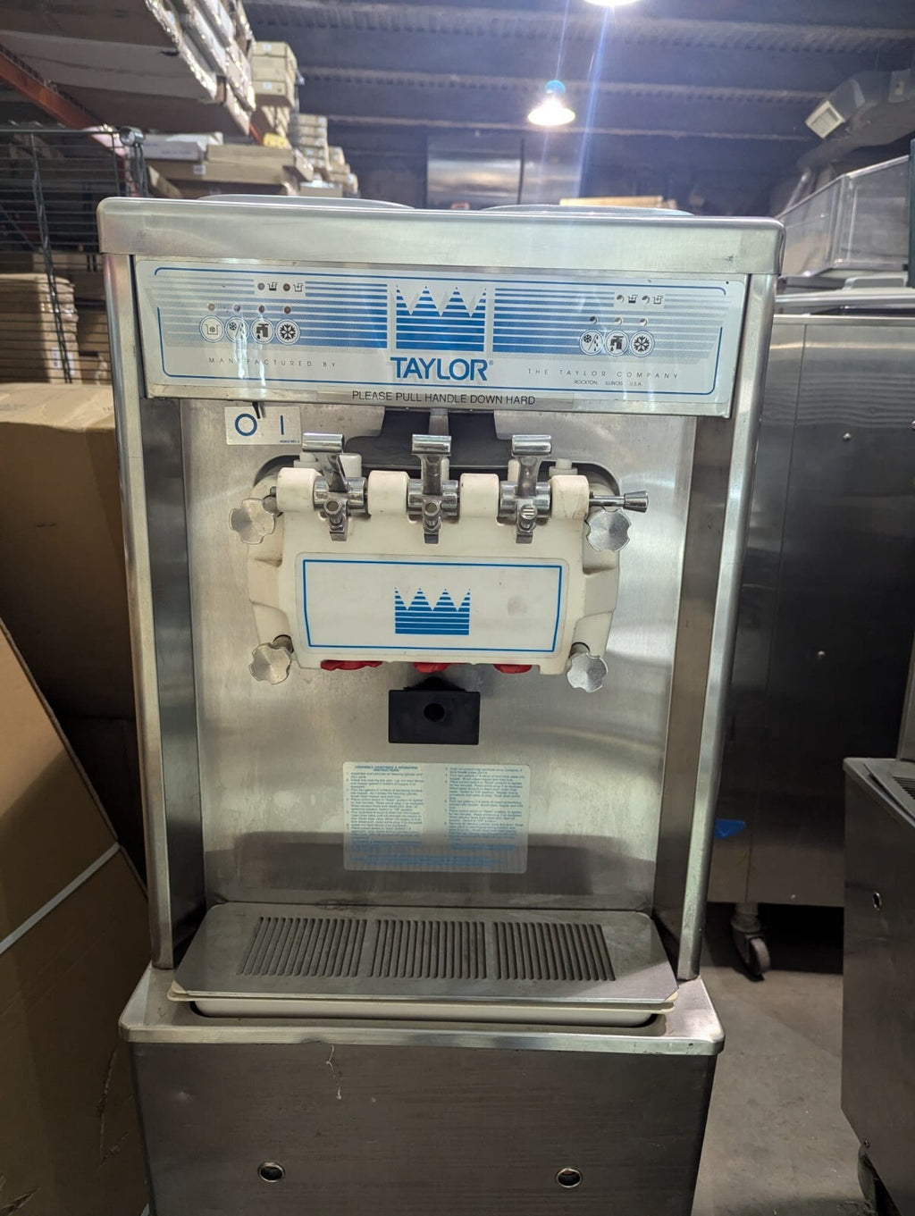 Taylor 791-33 Soft serve Ice cream machine Year 2013 Water Cool