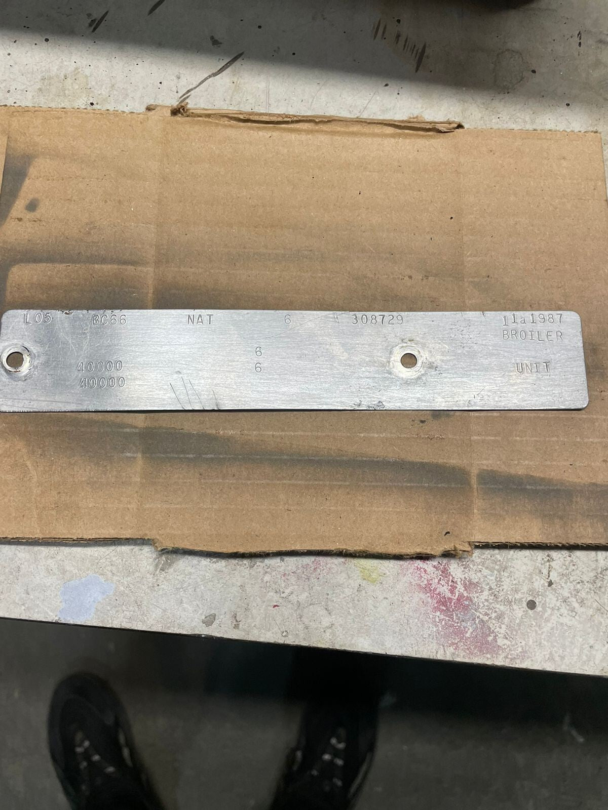 Garland BC-66 Nat.Gas Double Ceramic Over Fired Broiler