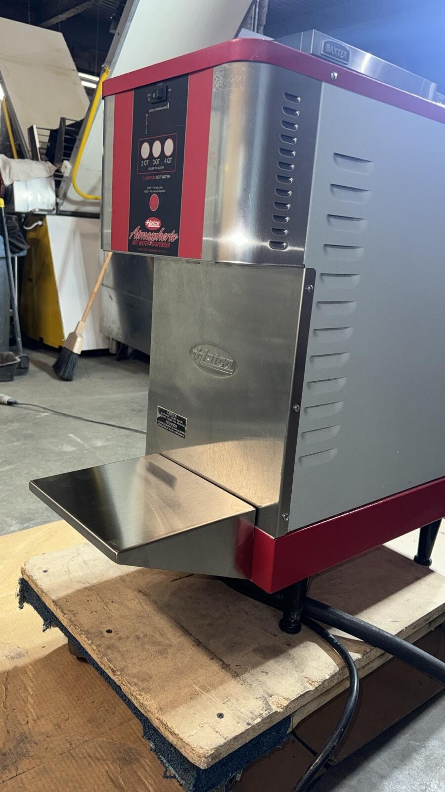 AWD-12 12 Gallon Hatco Atmospheric Hot Water Dispenser