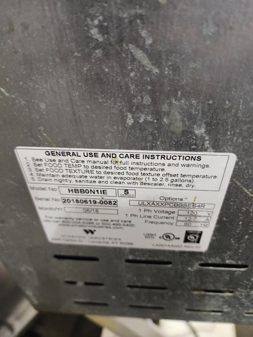 Winston HBB0D1 24" Free Standing Warming Drawer