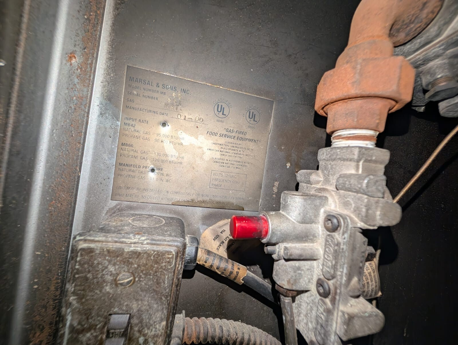 Marsal MB-60 Stacked pizza deck oven