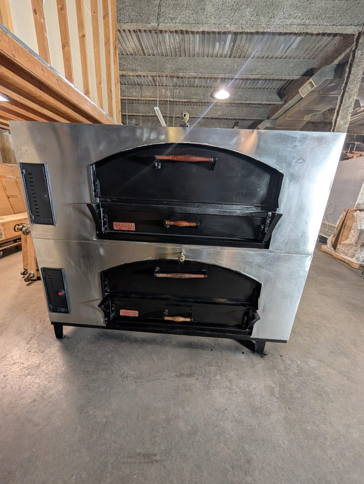 Marsal MB-60 Stacked pizza deck oven