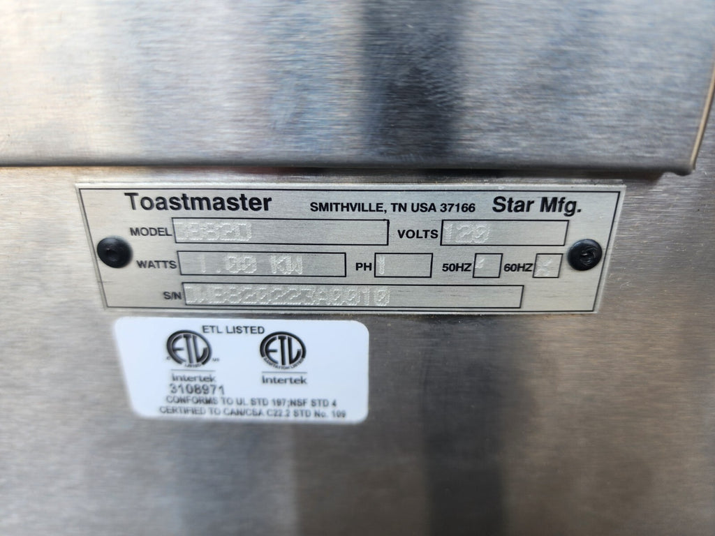 NEW TOASTMASTER 3B82D FREE STANDING TWO DRAWER WARMING UNIT 120V