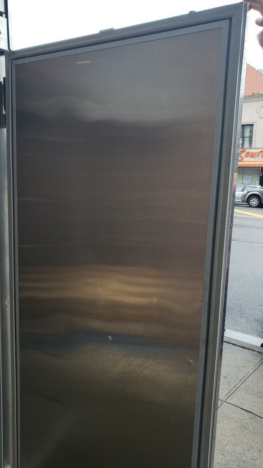 Beverage-Air pr1-1as-xdx  Stainless Steel Solid Door Roll-In