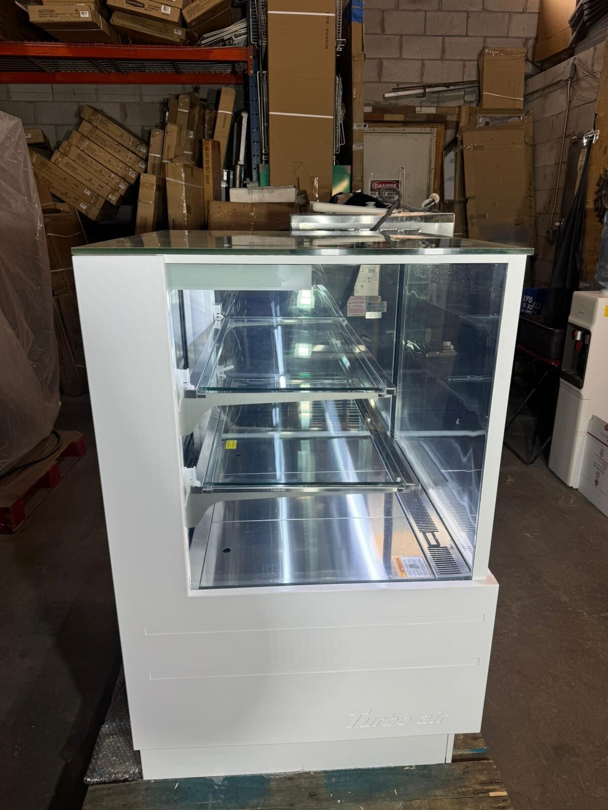 New Turbo Air TCGB-36UF-W-N 36-1/2" Full Service Deli Case w (3) Levels, 115v