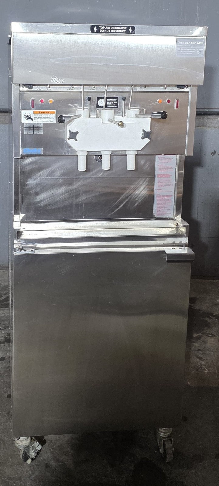 09-2010 Electro Freeze ice cream 959 RMT Water Cooled ,3 PH AMAZING CONDITION0