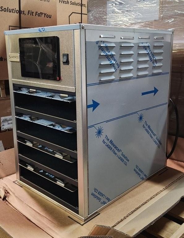 Merco MHD42SSL1W 16 Inch Electric Heated Holding Cabinet Countertop Stainless St2