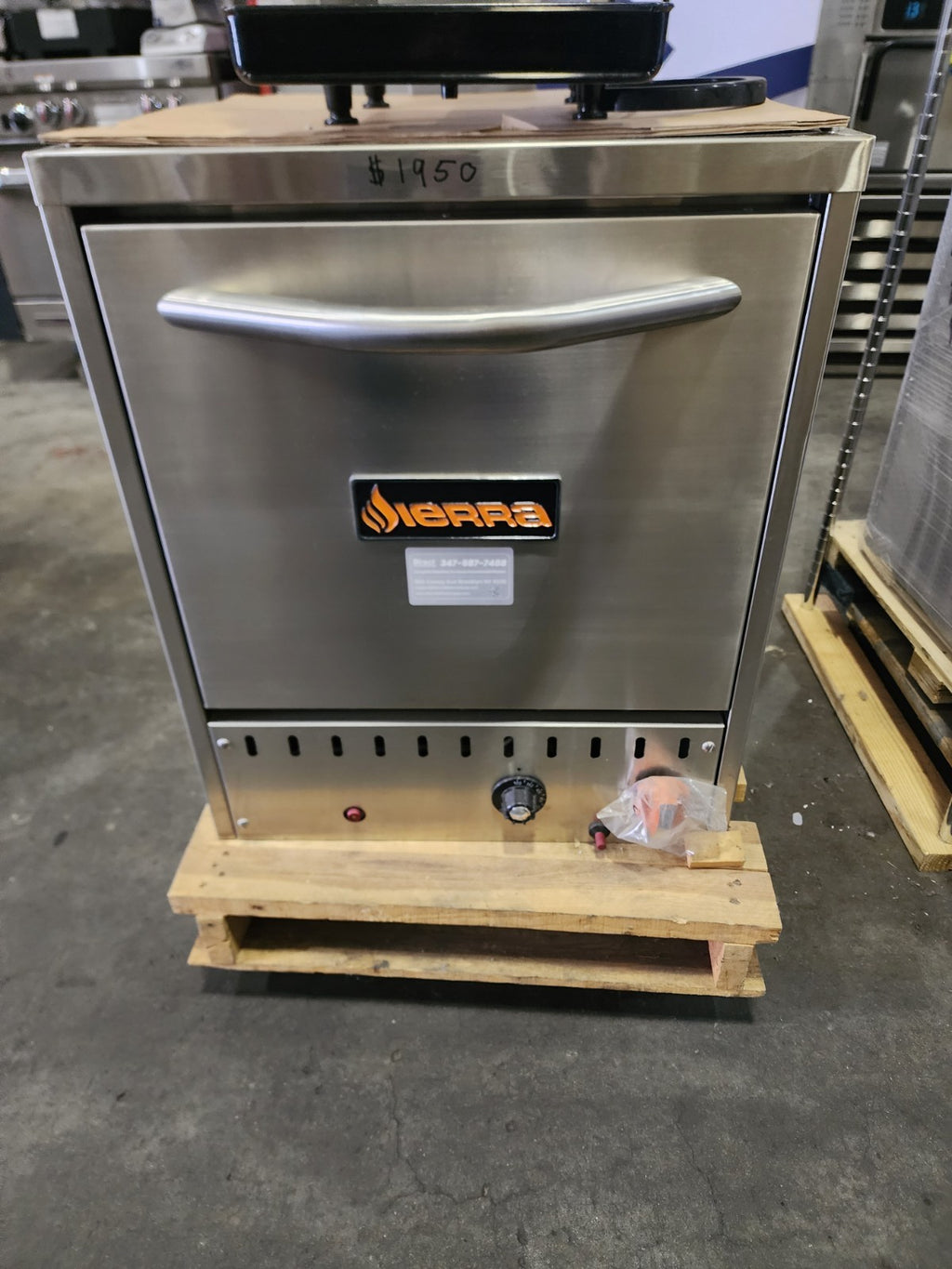 Sierra Range SRPO-24G Countertop Gas Pizza Oven0