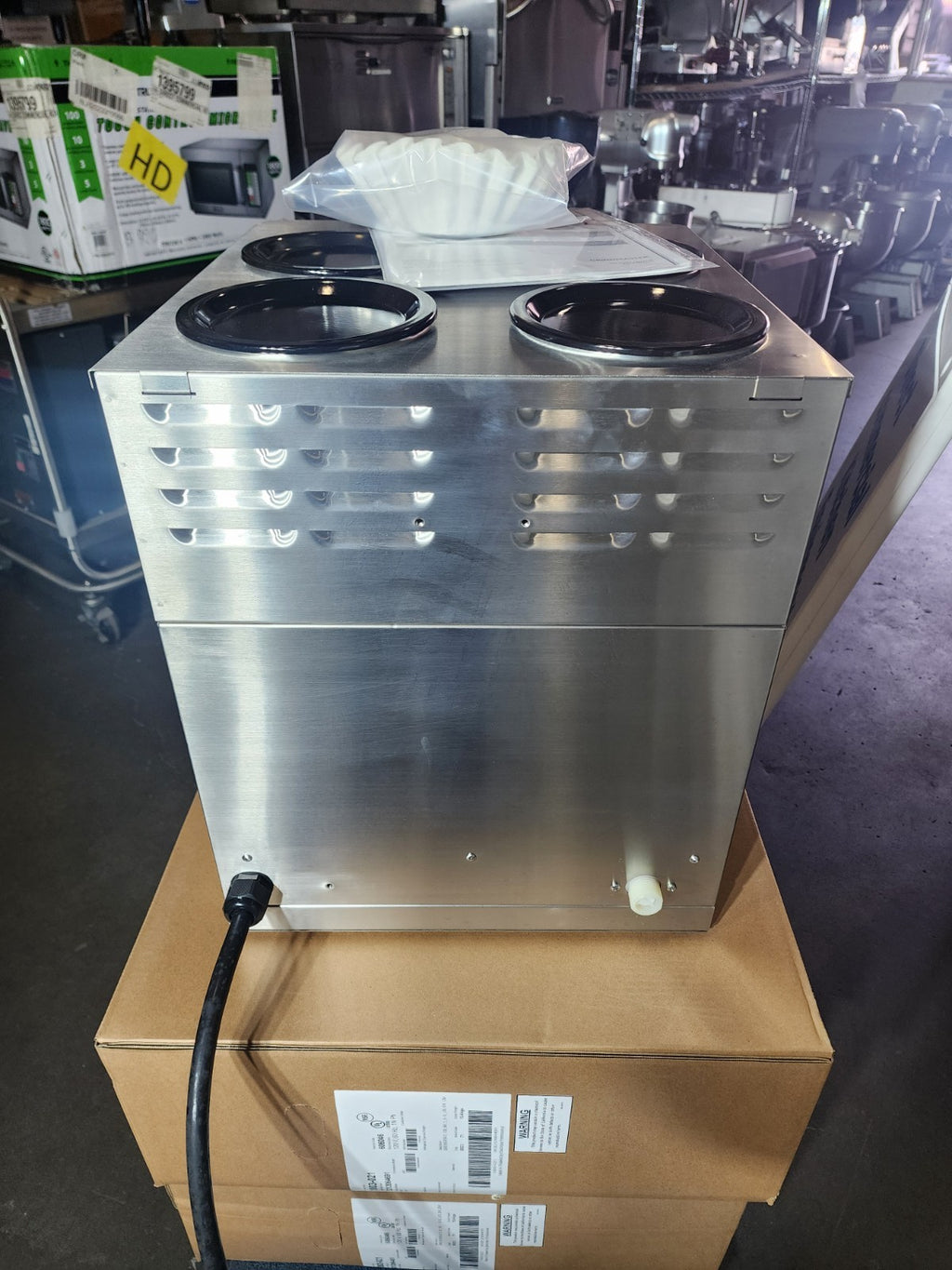 Grindmaster-Cecilware PrecisionBrew Automatic 6-Warmer Brewer COFFE MACHINE3