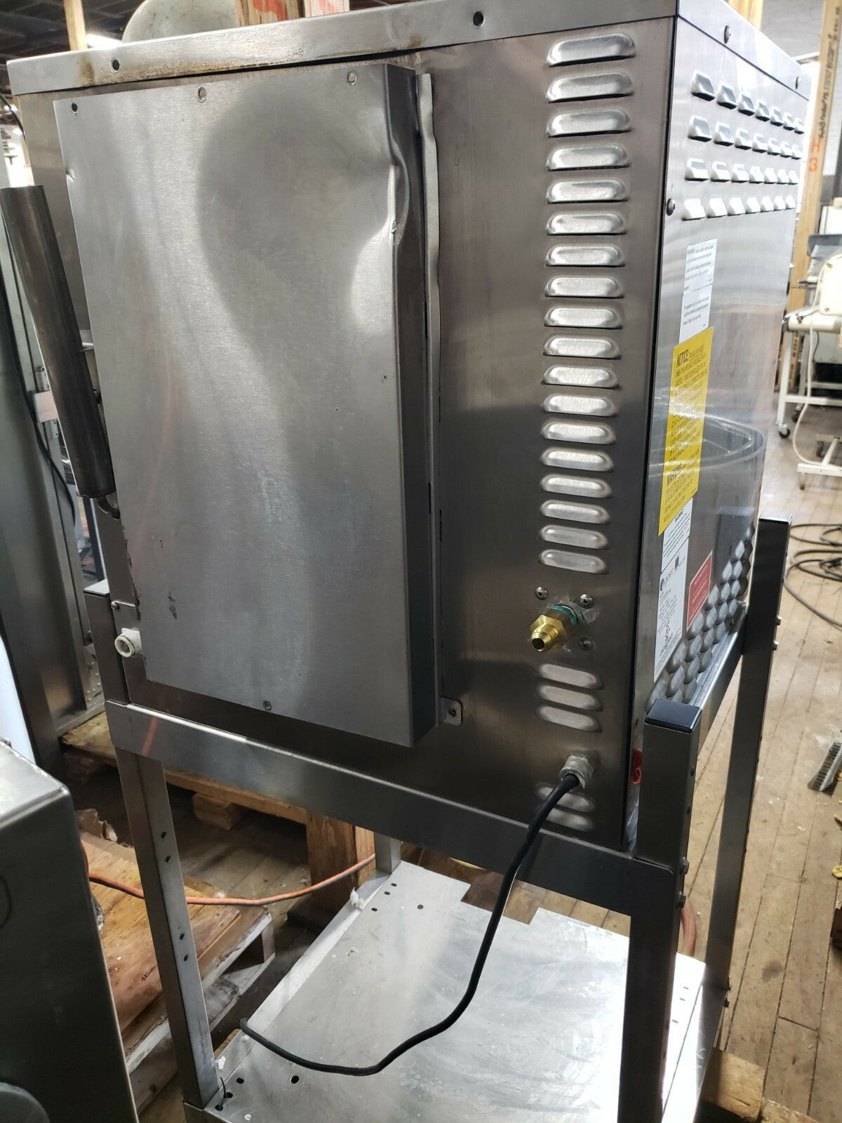 refurbish Groen XSG-5 Intek Gas Convection Steamer w/ 5 Pan Cap. M224