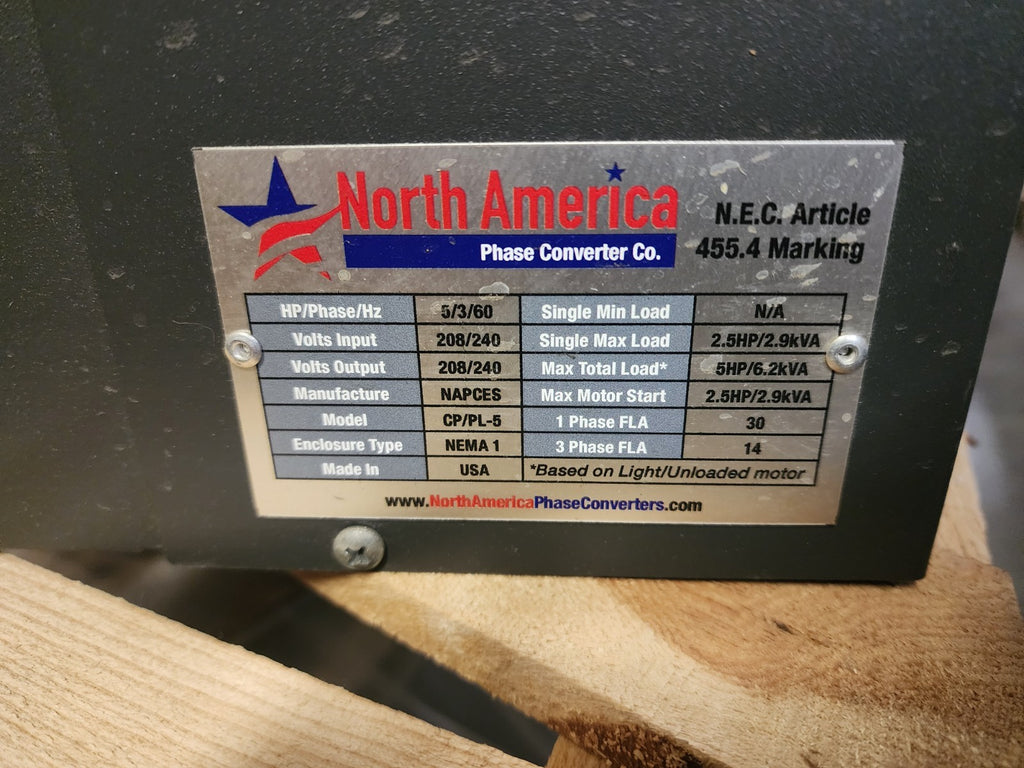 North America Pro Line 36L588L026G1 Motor Converter Generator Rotary5