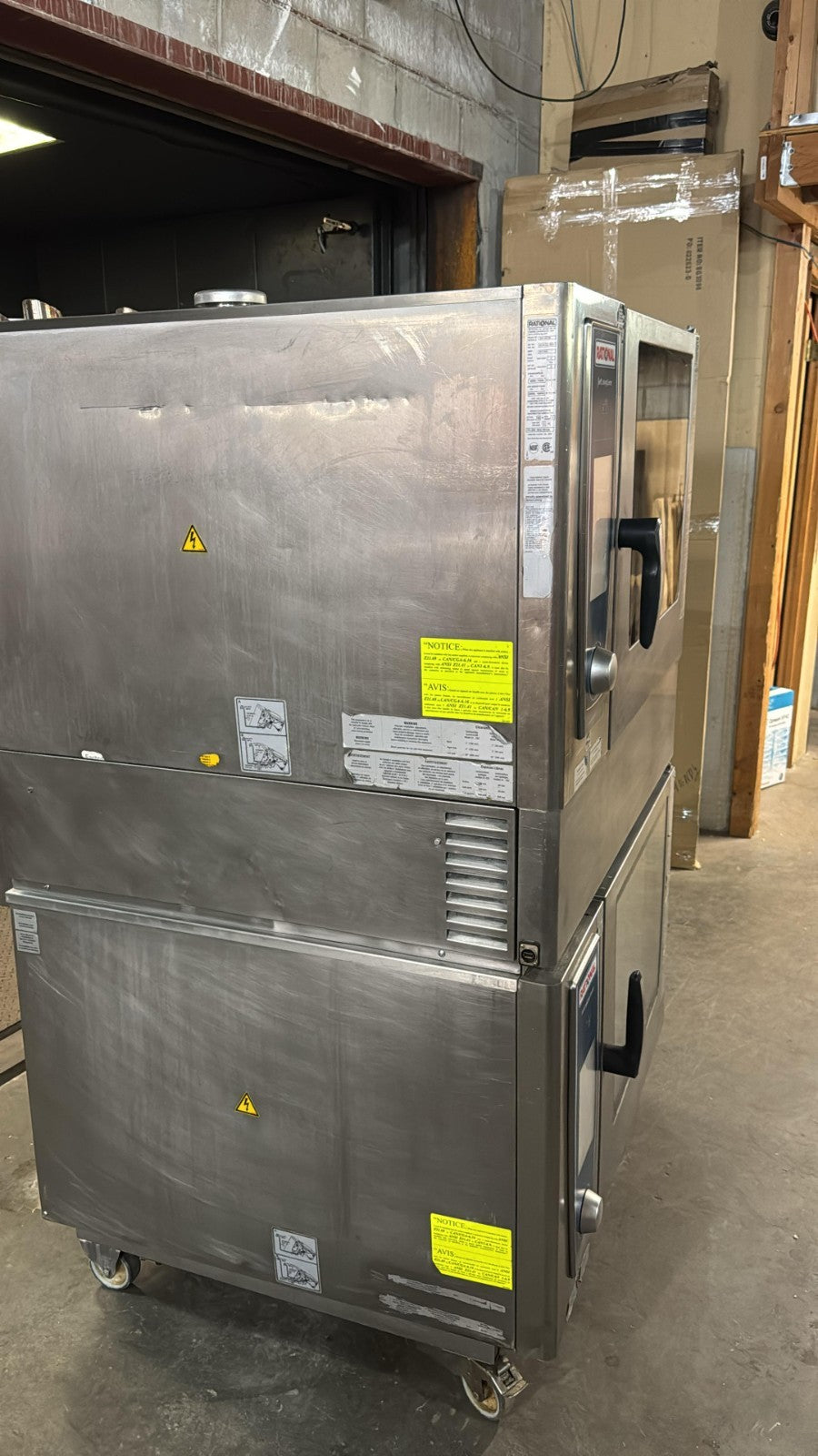 REFURBISHED Rational Gas Combi Oven MODEL SCC WE 62G Gas Combi Oven double4