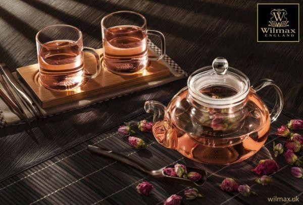 Wilmax Thermo Glass Tea Pot 20 Fl Oz | 620 Ml SKU: WL-888812/A0