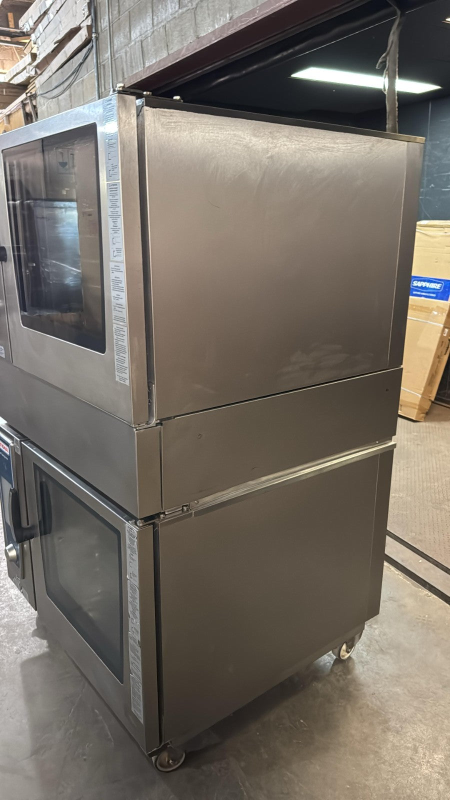 REFURBISHED Rational Gas Combi Oven MODEL SCC WE 62G Gas Combi Oven double2