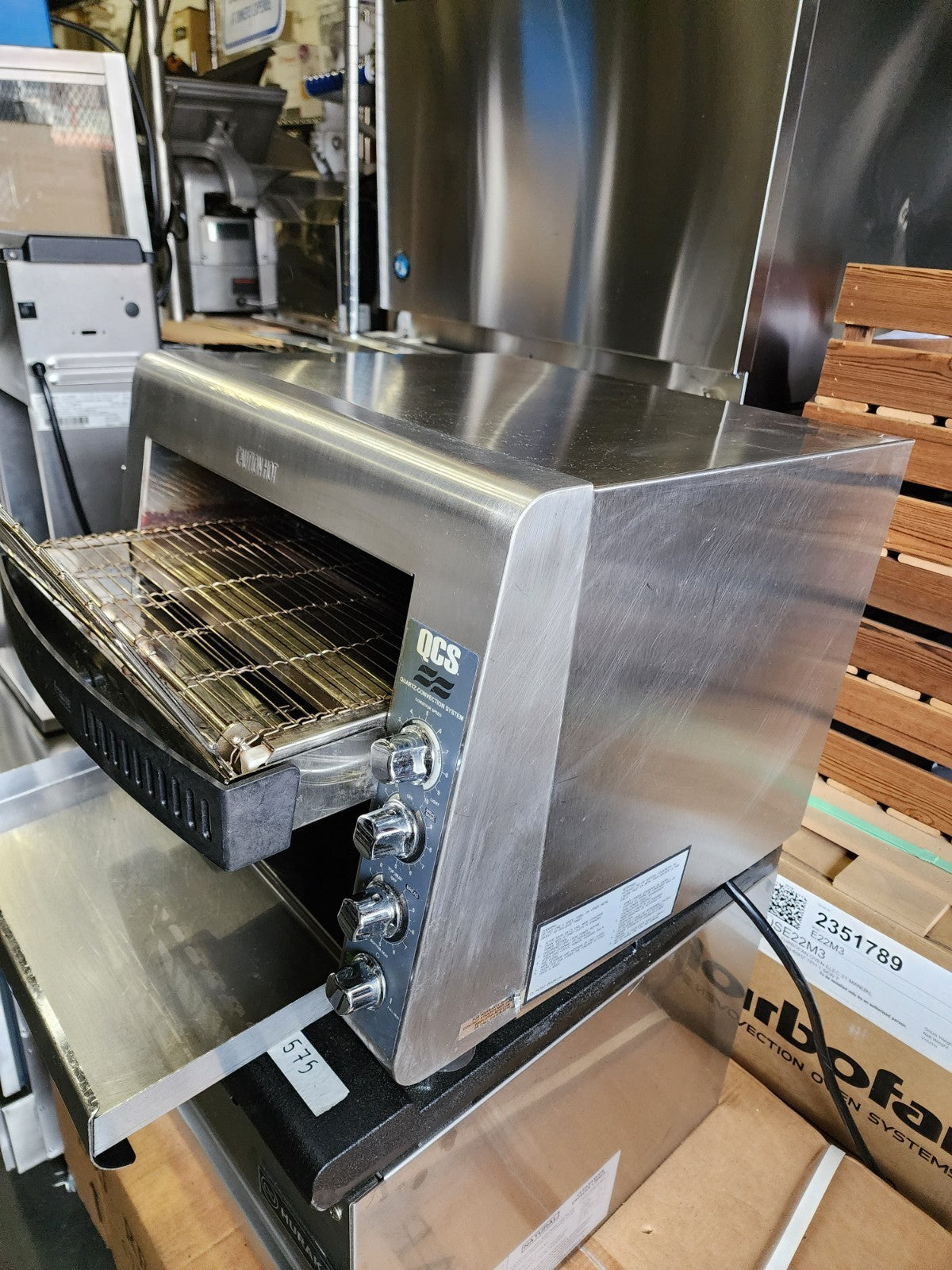 Refurbished Star QCS3-1400BH Conveyor Toaster - 1400 Slices/hr w/ 3" Product1