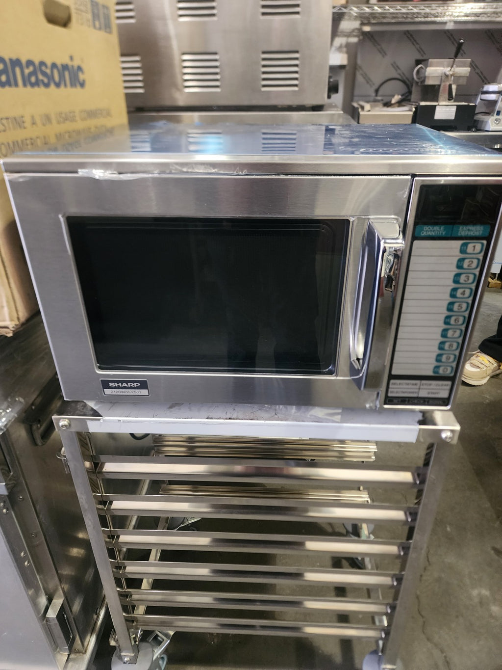 Sharp R-25JTF Microwave Oven 2100 watts 0.7 cu. ft. capacity1