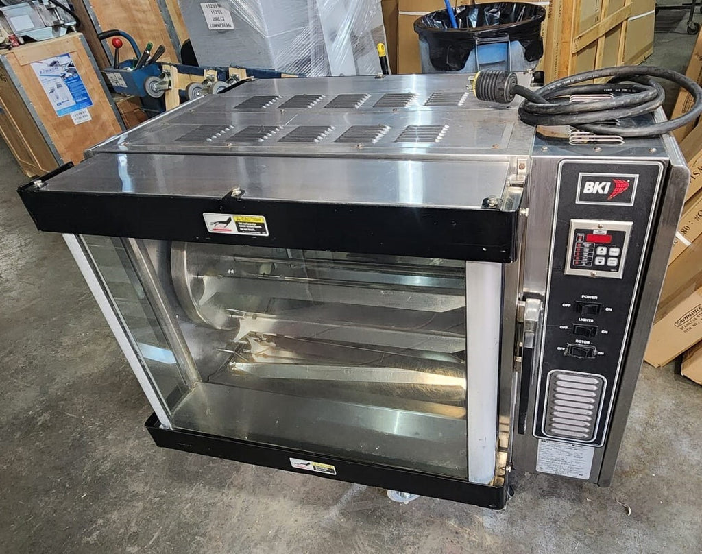 BKI  Revolving Electric Rotisserie Model DR-34 Used Tested2