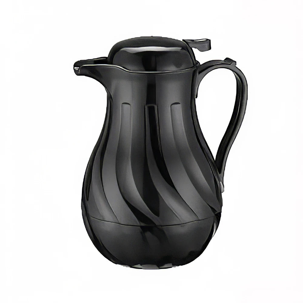 Winco VSW-42K 42 oz Beverage Server, Plastic, Black0