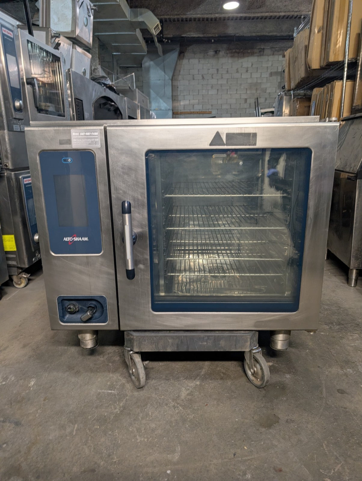 Year 11-22 Alto Shaam CTP7-20E Electric Combi Oven, Used Excellent Condition0