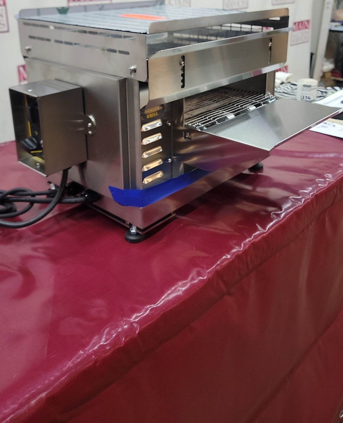 Equipex CT-3000 Conveyor Toaster - 540 Slices/hr w/ 2 3/8" Product Opening, 240v4