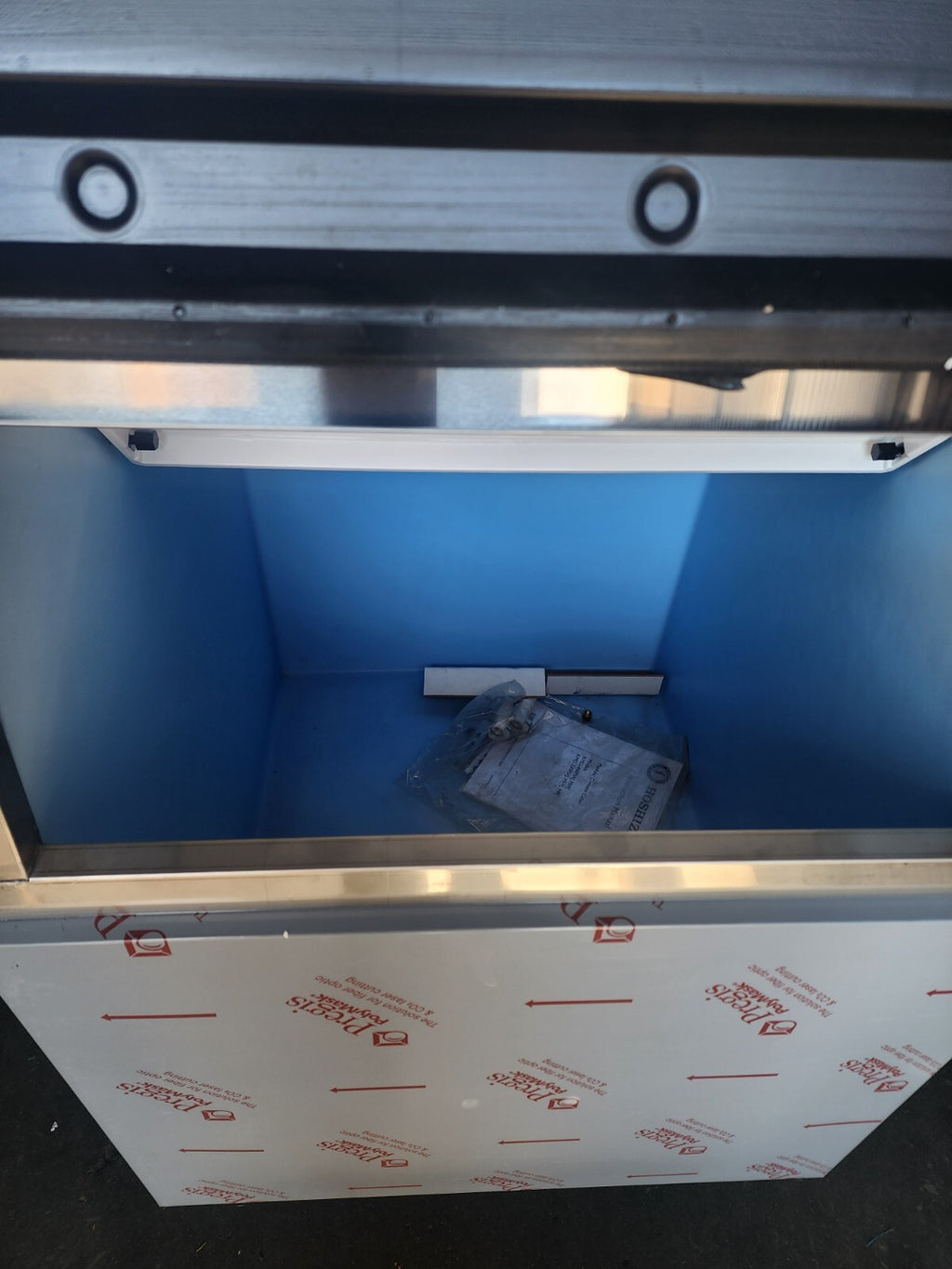 Hoshizaki KMD-530MRJZ Ice Maker Cube-Style with  BD-500SF 30" Ice Bin - 500 lbs6