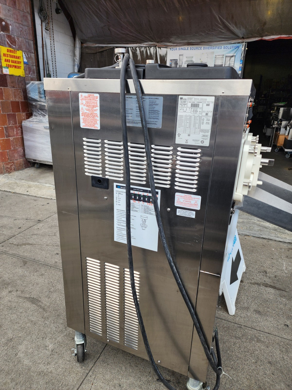 Taylor C002 2021 Continuous Dispensing Batch Freezer Tested by In house tech2