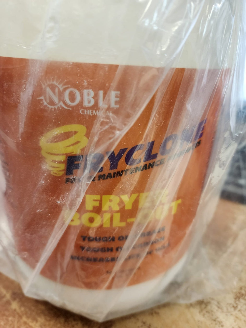 Noble 8 lb. Fryclone Concentrated Boil-Out Fryer Cleaner1
