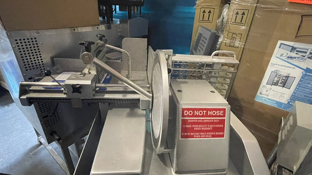 Bizerba Meat Slicer A404 DIGITAL AUTO SLICER STACKER BACON, MEAT MADE IN GERMANY9