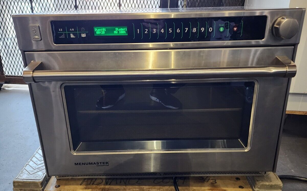 ACP MSO22 Menumaster Heavy Duty Commercial Microwave Steamer with Touchpad #3440