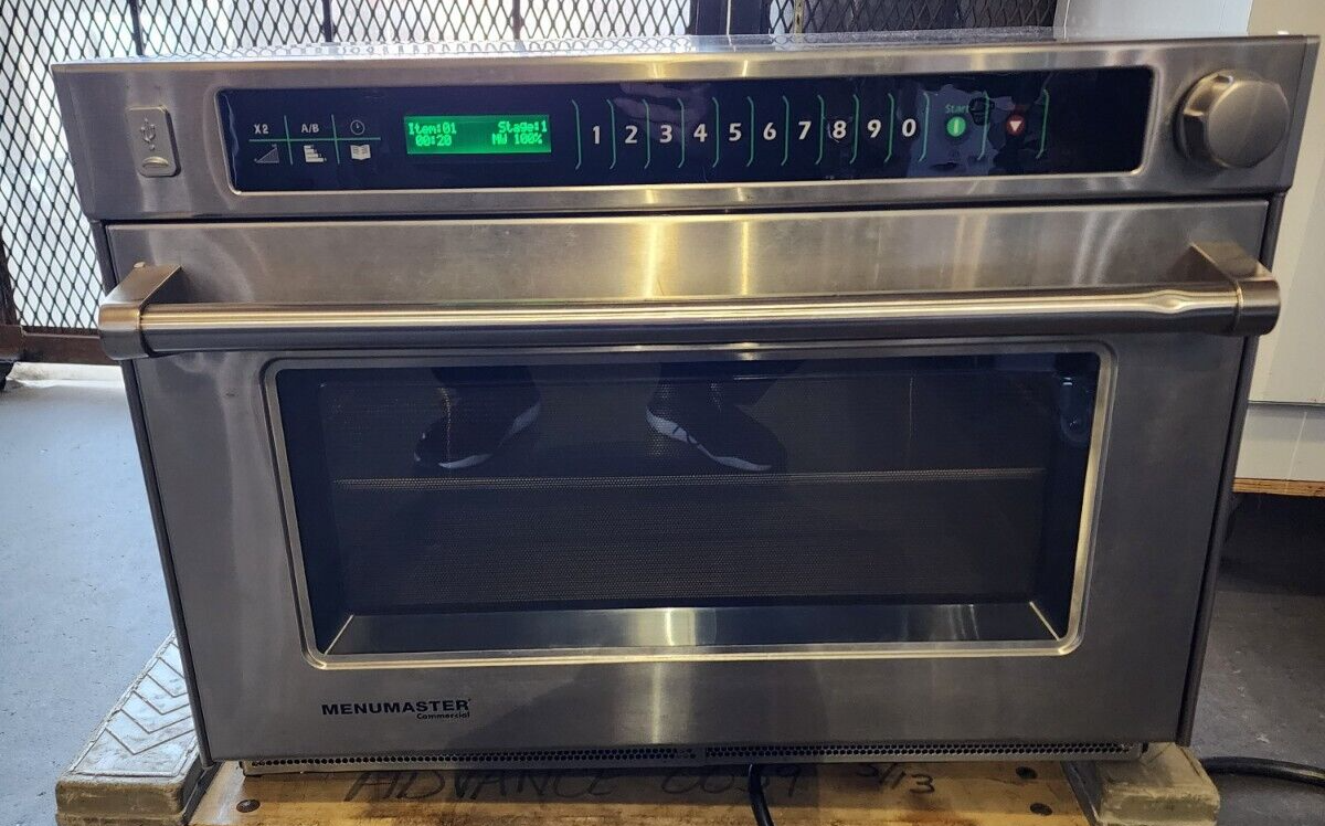 ACP MSO22 Menumaster Heavy Duty Commercial Microwave Steamer with Touchpad #3440