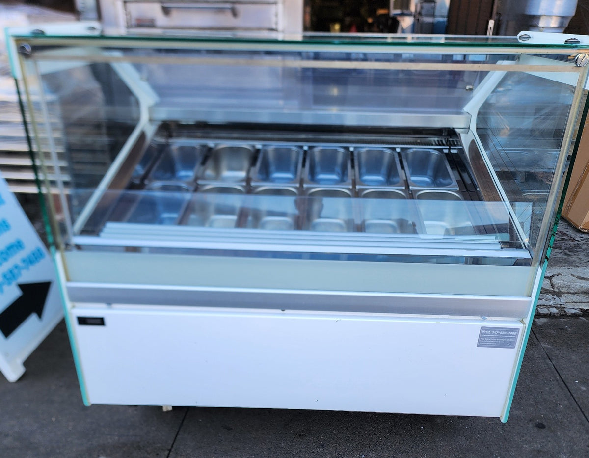 GTI Designs Model No AX-12G Gelato/Ice Cream Display case(12) 5-liter pan0
