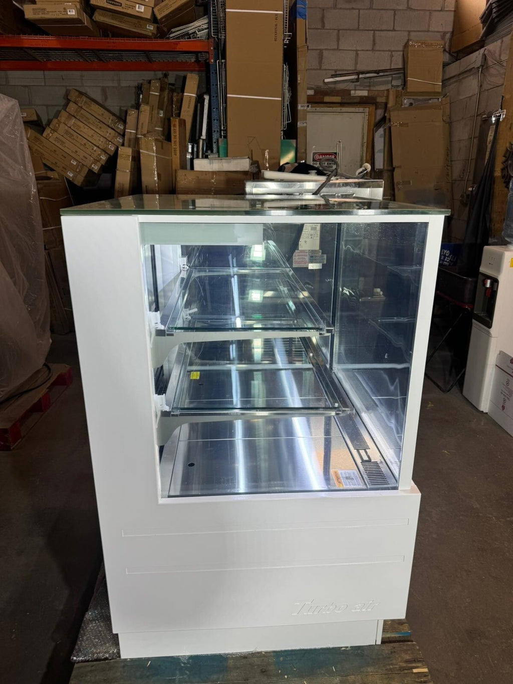 New Turbo Air TCGB-36UF-W-N 36-1/2" Full Service Deli Case w (3) Levels, 115v2
