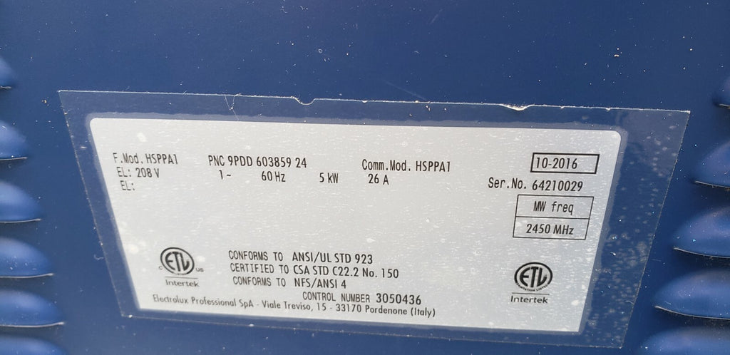 Electrolux (HSPPA1) - High Speed Sandwich Press #angi-926