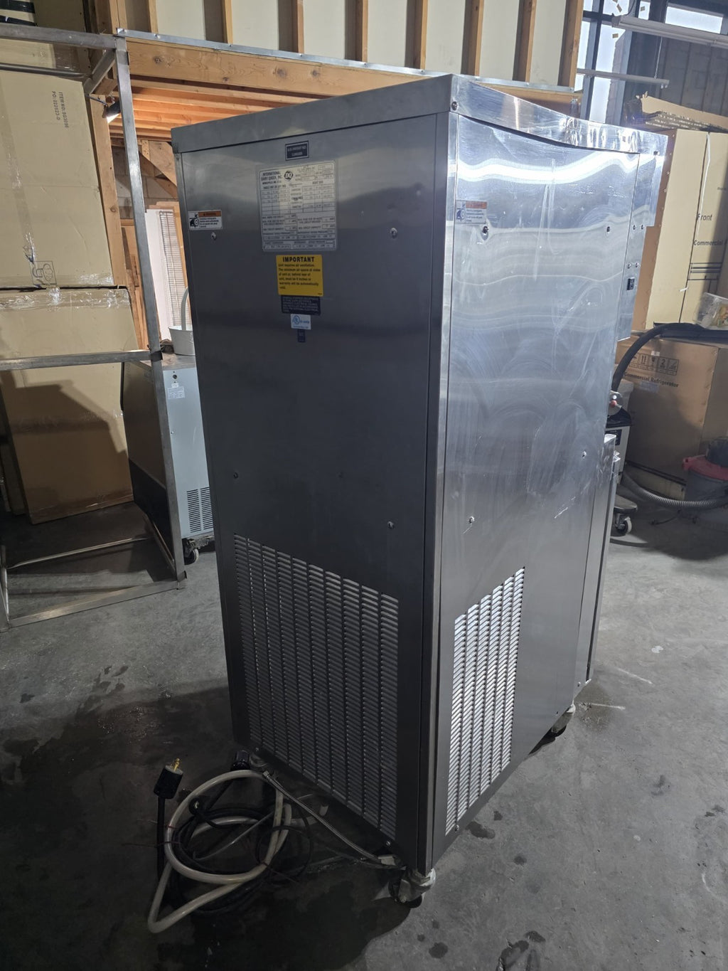 09-2010 Electro Freeze ice cream 959 RMT Water Cooled ,3 PH AMAZING CONDITION4