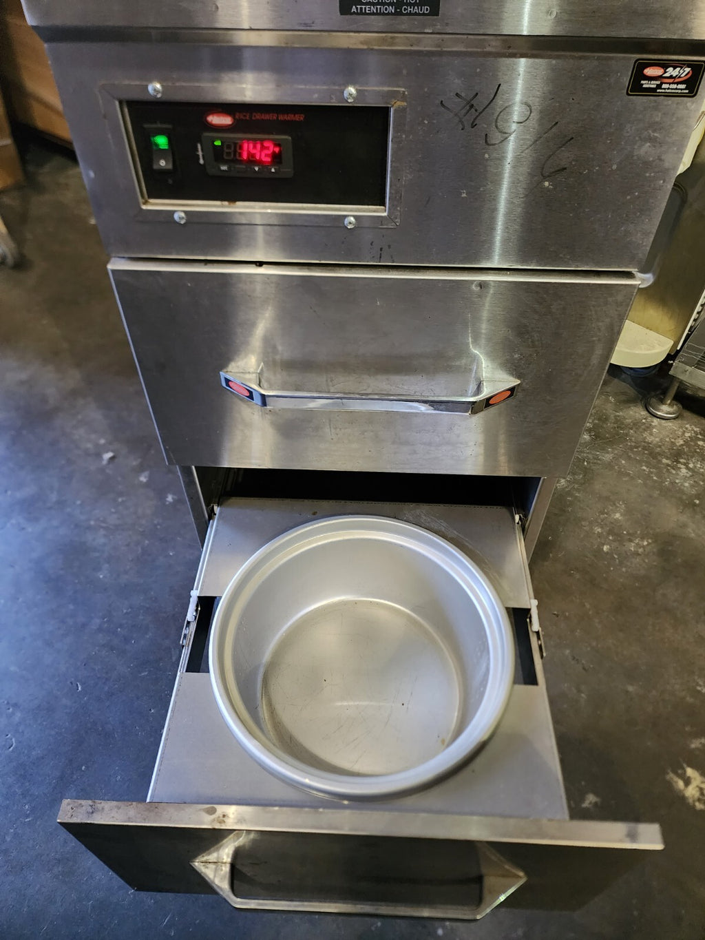 Hatco HRDW-2 Two Drawer Rice Warmer -120V, 700W # 1966 tested  working excellent1