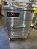 Hatco HRDW-2 Two Drawer Rice Warmer -120V, 700W # 1966 tested  working excellent0