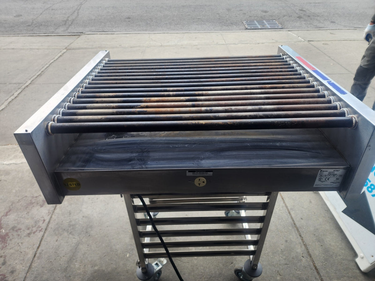 APW Wyott HRS-75_208-240/60/1 34 Inch Hot Dog Grill Electric Tru-Turn Rollers wi1
