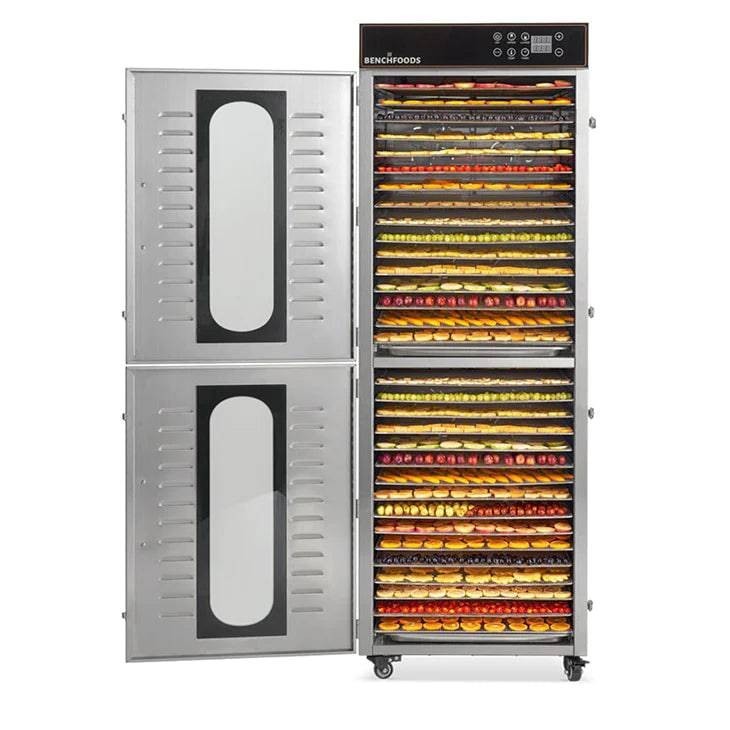 Bench Foods 32VCUD 32-Tray Dual-Zone Commercial Dehydrator — 220-240V0