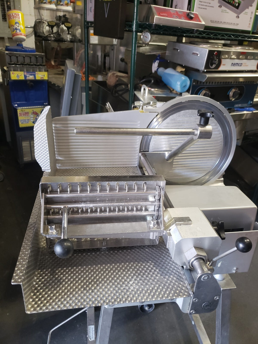 Bizerba Meat Slicer A404 DIGITAL AUTO SLICER STACKER BACON, MEAT MADE IN GERMANY4