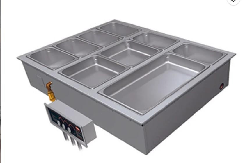 NEW Hatco HWBI-3MA Three Compartment Modular / Ganged Drop In Hot Food Well0