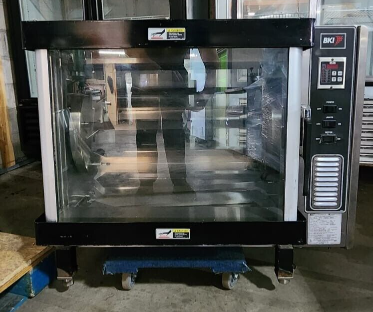 BKI  Revolving Electric Rotisserie Model DR-34 Used Tested0