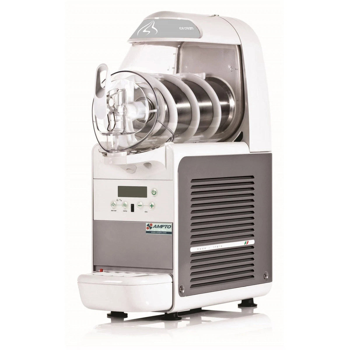 AMPTO Q1156 Countertop Frozen Dessert Dispenser w/ 1.5-Gal. Bowl, Variable Sp...0