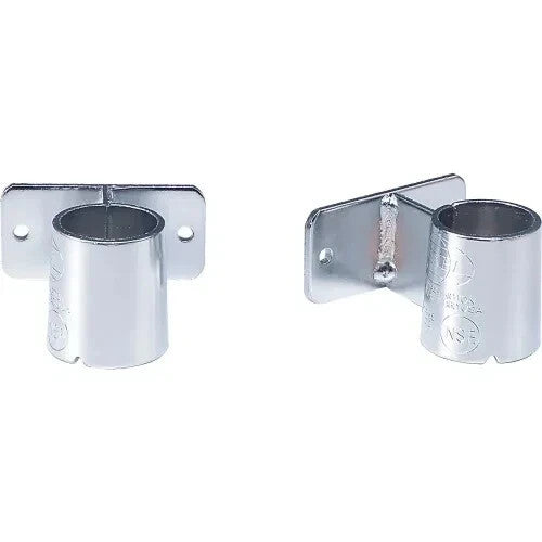 Lot of 2 Nexel Wire Shelf Wall Mounting Bracket 2" Clearance AW2C Metro, Globel0