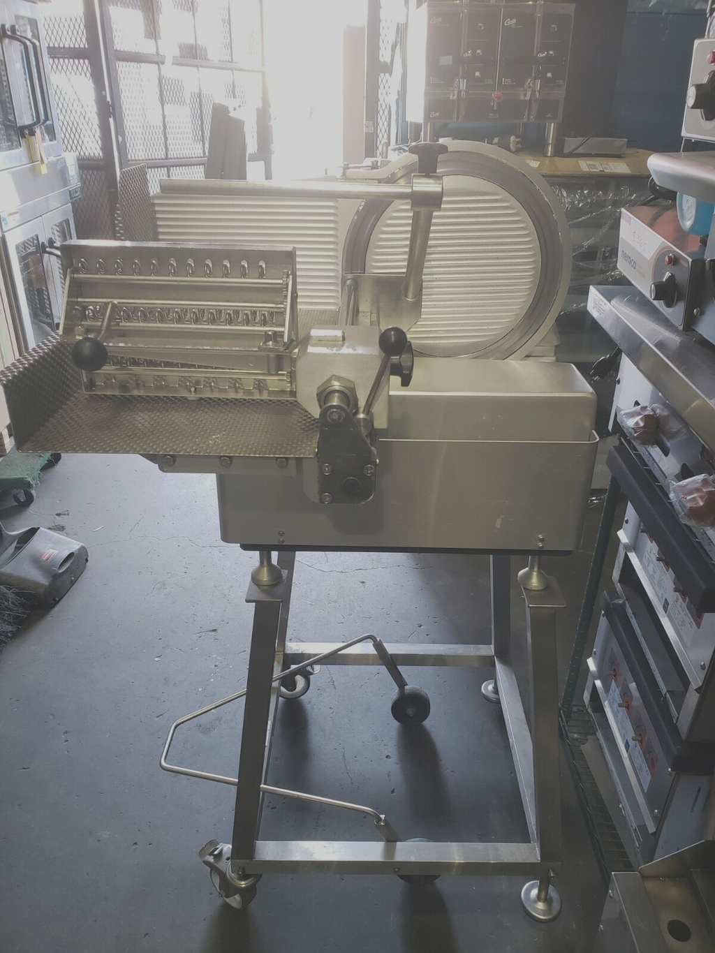 Bizerba Meat Slicer A404 DIGITAL AUTO SLICER STACKER BACON, MEAT MADE IN GERMANY1