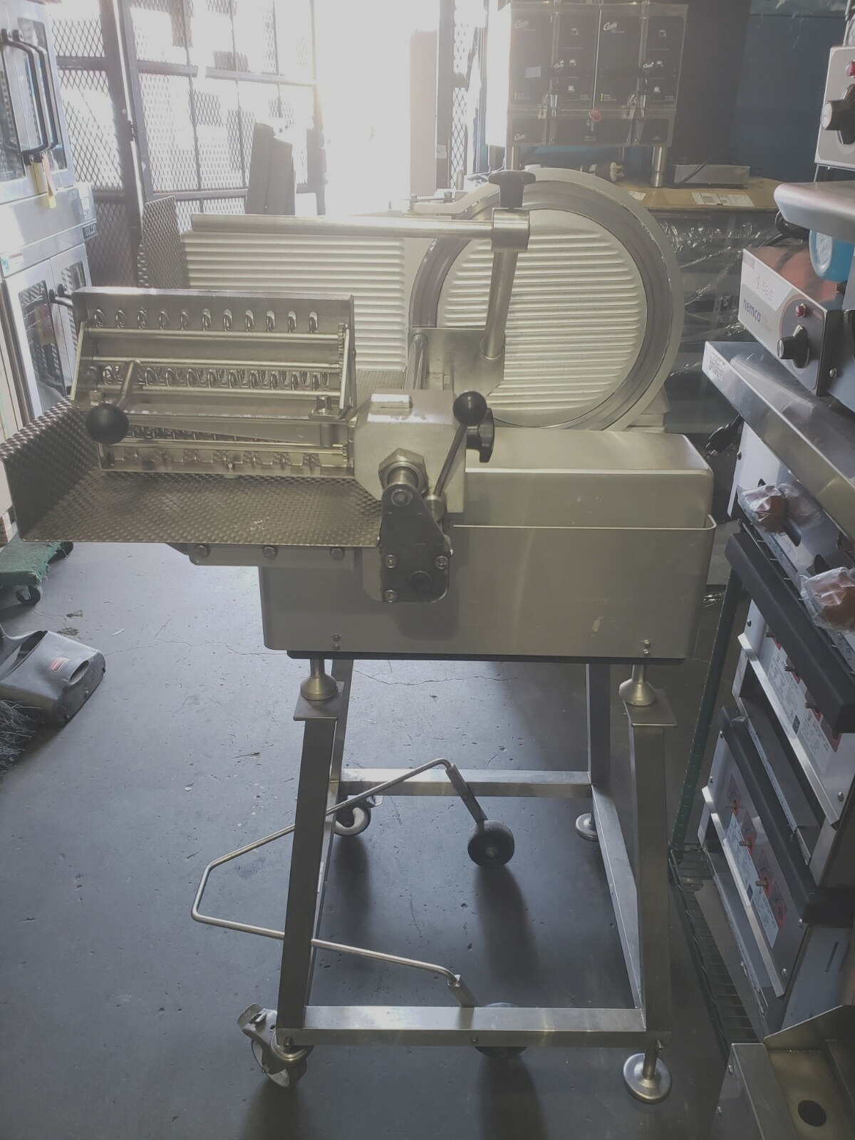 Bizerba Meat Slicer A404 DIGITAL AUTO SLICER STACKER BACON, MEAT MADE IN GERMANY1