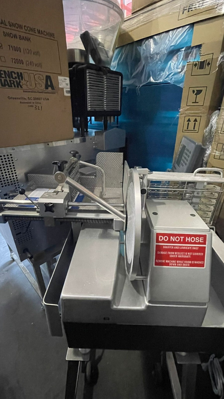 Bizerba Meat Slicer A404 DIGITAL AUTO SLICER STACKER BACON, MEAT MADE IN GERMANY5
