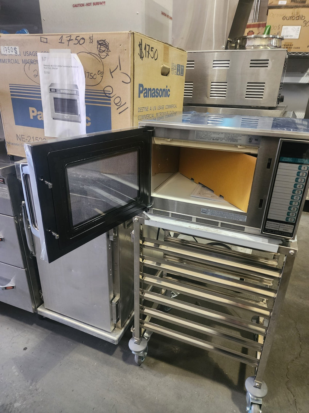 Sharp R-25JTF Microwave Oven 2100 watts 0.7 cu. ft. capacity2